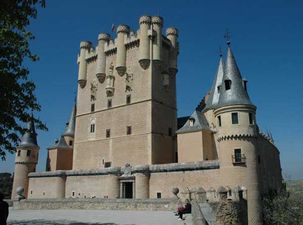 Het alcazar van Segovia